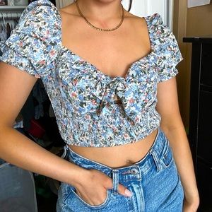 Flowery blouse